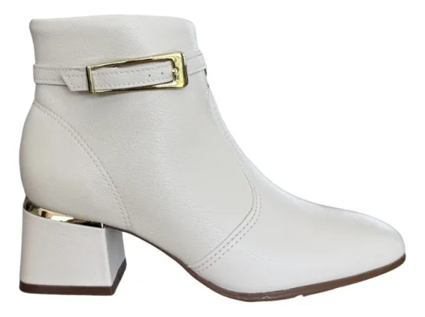Bota Feminina Modare 7082.207 Curto Salto Bloco Confortável