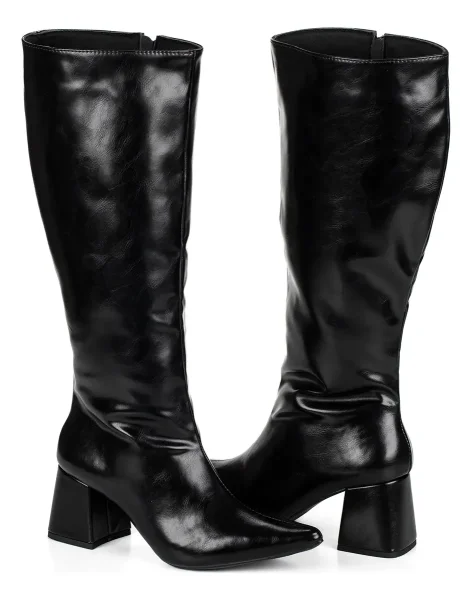 Bota Montaria Feminina Lançamento Ana Castela Preto Madrid