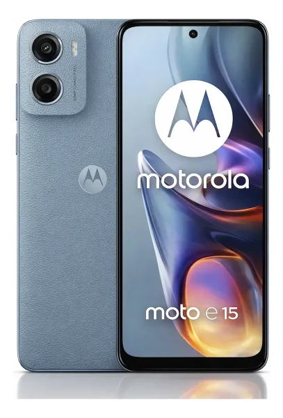 Motorola Moto E13 / E15 — Dual SIM, 4 GB RAM, 64 GB ROM.