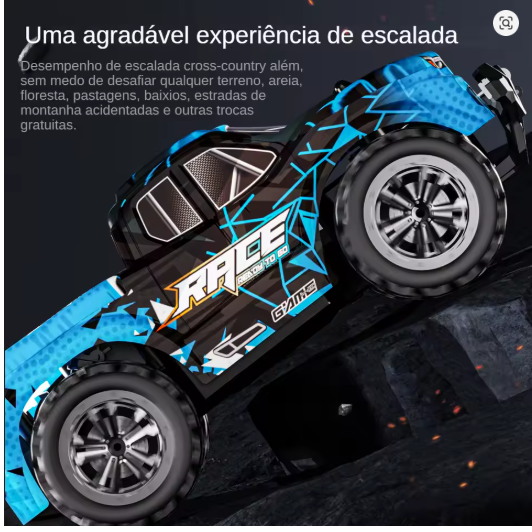 Carro De Controle Remoto Modelo Zwn Escala 1:16/1:20 Com Luz Led Veículo De Escalada Off-road 