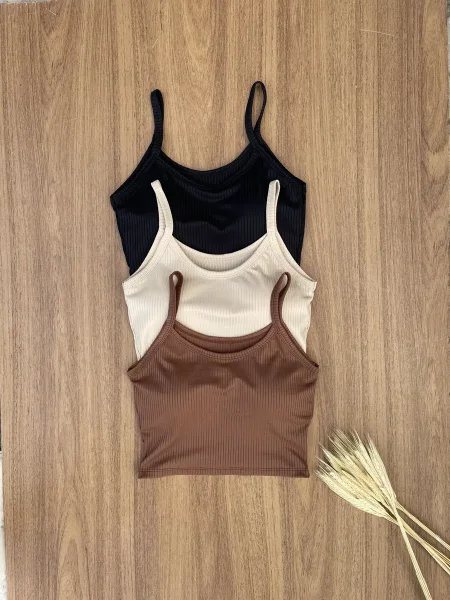 Kit Cropped Feminino - Mitti