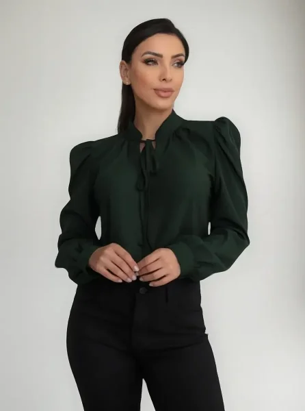 Blusinha Manga Longa Renda Moda Evangélica