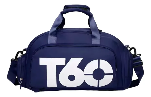 T60 Bolsa Academia Estilosa Com Compartimentos