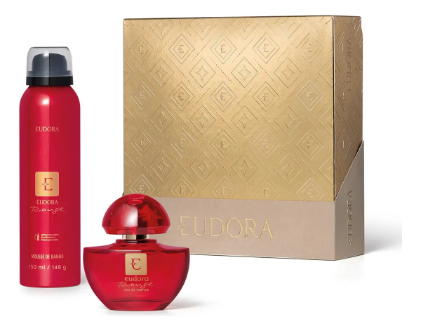 Presente Eudora Rouge Feminino