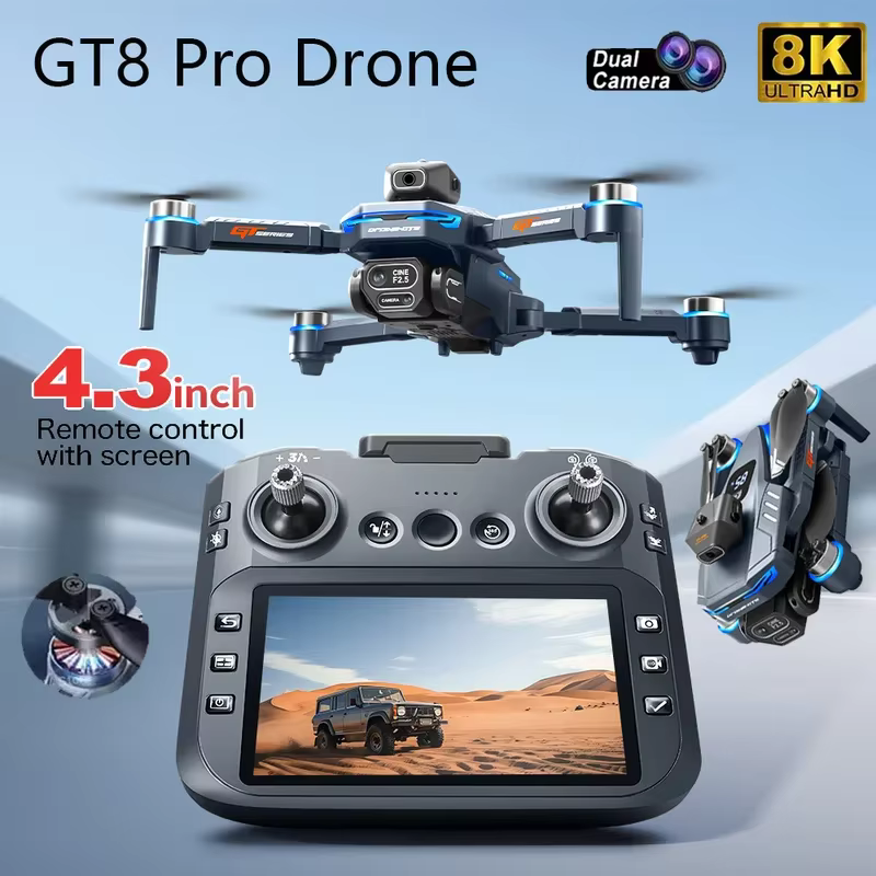 Drone GT8 Modelo GPS8K Profissional