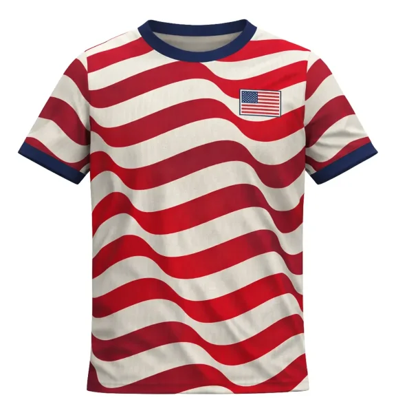 Camiseta Seleção Países Futebol Masculina - Estados Unidos